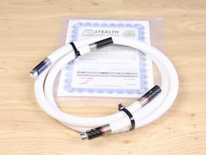 Stealth Audio Indra Rev.08 highend audio interconnects XLR 1,0 metre 1