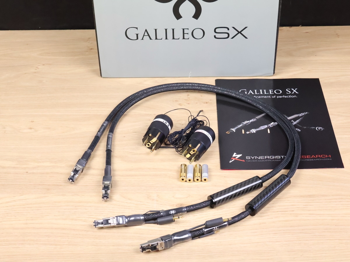 Synergistic Research Galileo SX highend digital audio RJ:E ethernet cables 1,0 metre (2 available) 1