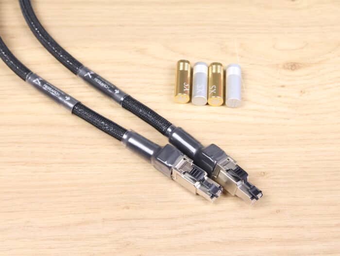 Synergistic Research Galileo SX highend digital audio RJ:E ethernet cables 1,0 metre (2 available) 3