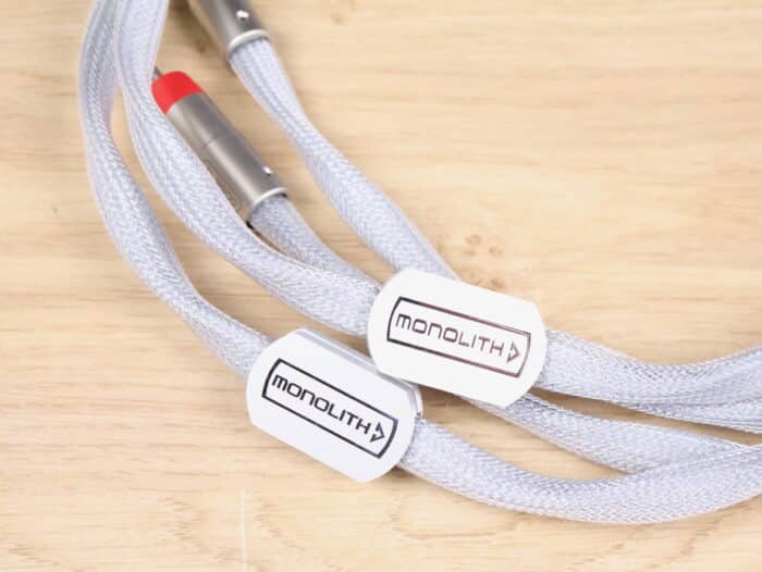 Albedo Monolith pure silver highend audio interconnects RCA 1,0 metre 2