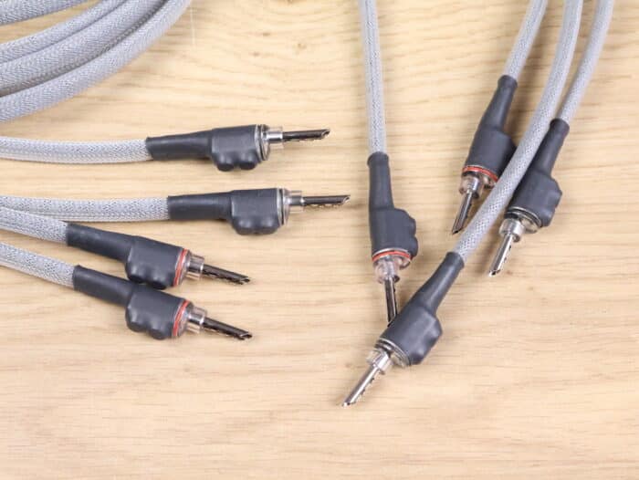 Albedo Monolith pure silver highend audio speaker cables 2,5 metre 4