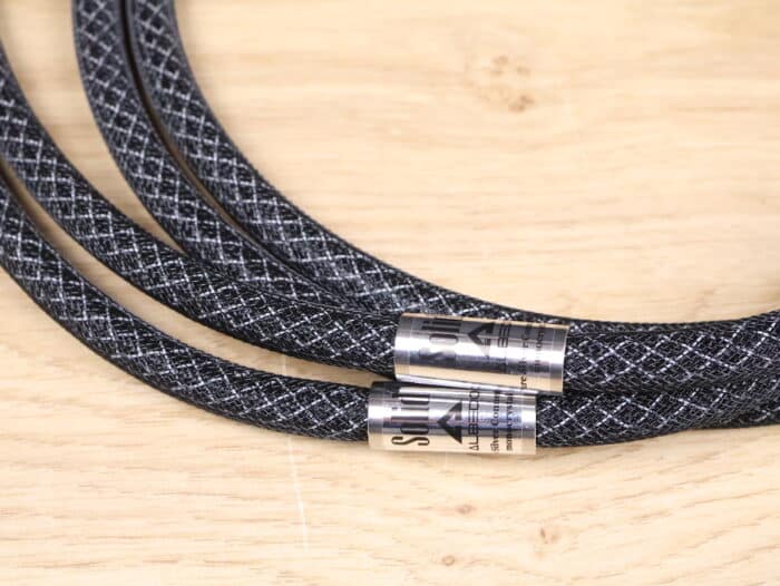 Albedo Solid pure silver highend audio interconnects RCA 1,0 metre 2