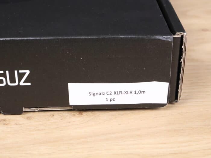 Ansuz Acoustics Signalz C2 highend audio interconnects XLR 1,0 metre 14