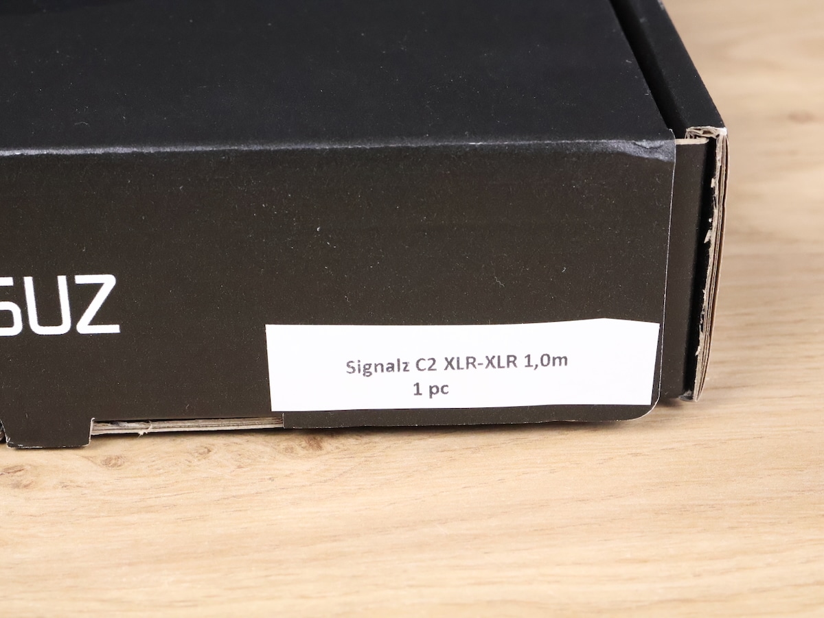 Ansuz Acoustics Signalz C2 highend audio interconnects XLR 1,0 metre 14