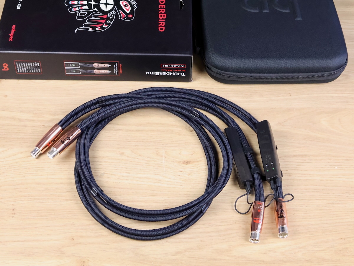 AudioQuest ThunderBird highend audio interconnects XLR 1,5 metre 1 kopie