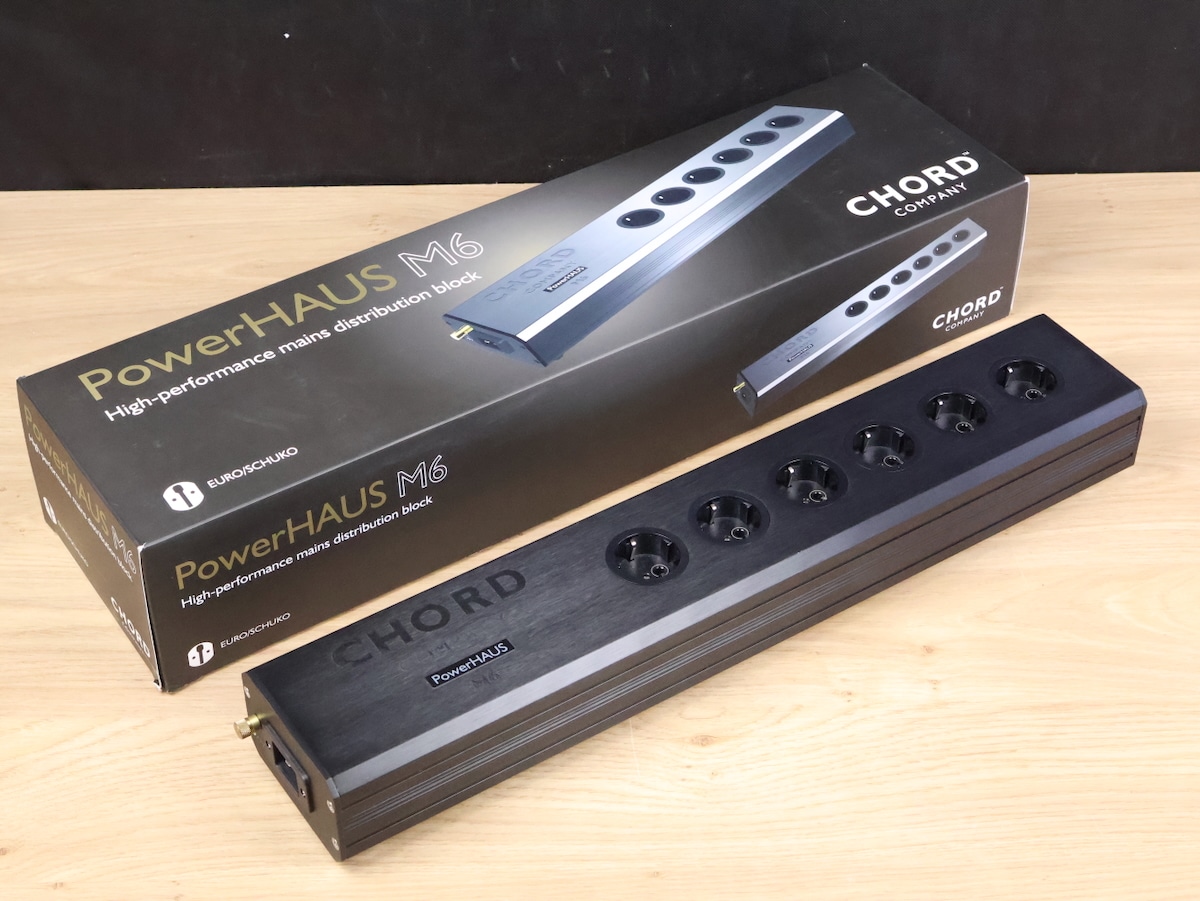 Chord Company PowerHAUS M6 highend audio power distributor 1