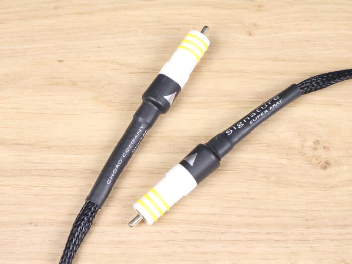 Chord Company Signature Super Aray highend digital audio interconnect RCA 1,0 metre 2