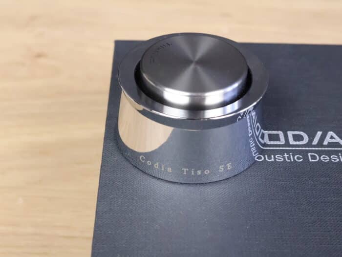 Codia Acoustics Tiso SE highend audio tuning feet (2 sets of 3 available) 2