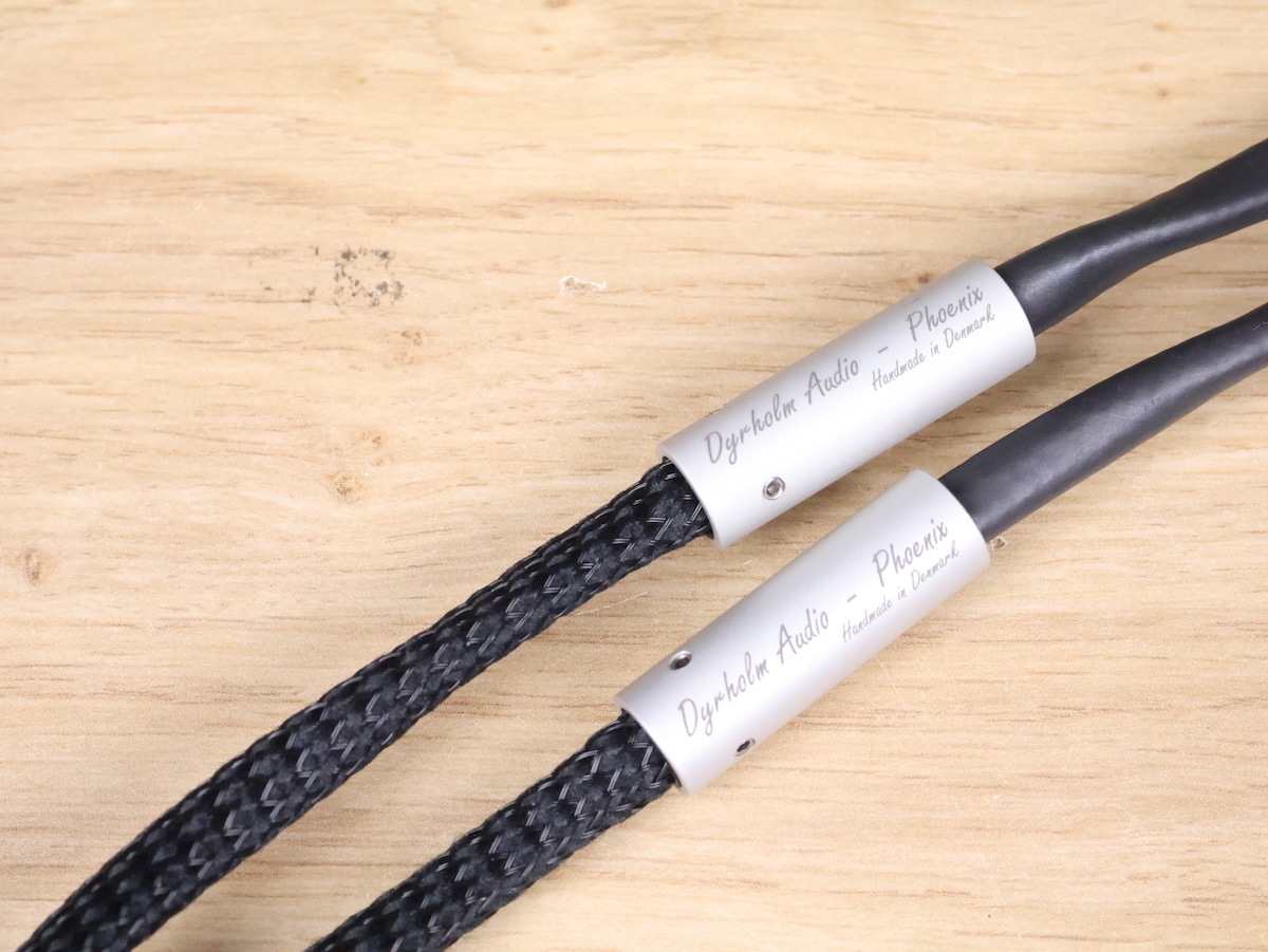 Dyrholm Phoenix highend audio interconnects RCA 1,0 metre 2