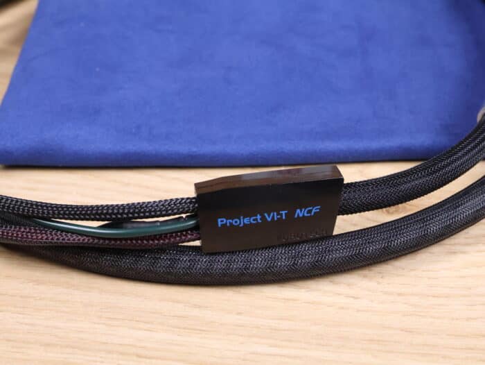 Furutech Project V1-T NCF highend audio Phono Tonearm interconnect 1,5 metre 2