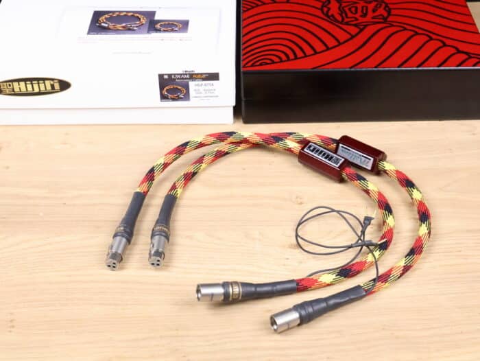 Harmonix HIJIRI Million KIWAMI HGP-X highend audio interconnects XLR 0,75 metre 11