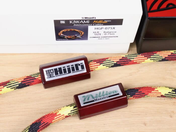 Harmonix HIJIRI Million KIWAMI HGP-X highend audio interconnects XLR 0,75 metre 12