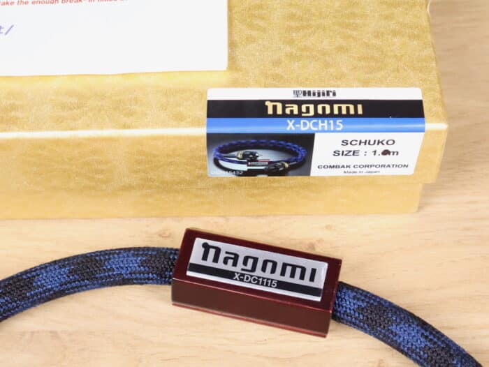 Harmonix HIJIRI Nagomi X-DCH highend audio power cable 1,0 metre 22