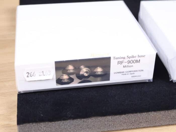 Harmonix RF-900M Million highend audio spike bases NEW (2 sets of 4) 2