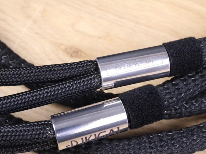 IKIGAI Kangai highend silver-gold audio speaker cables 2,0 metre 3