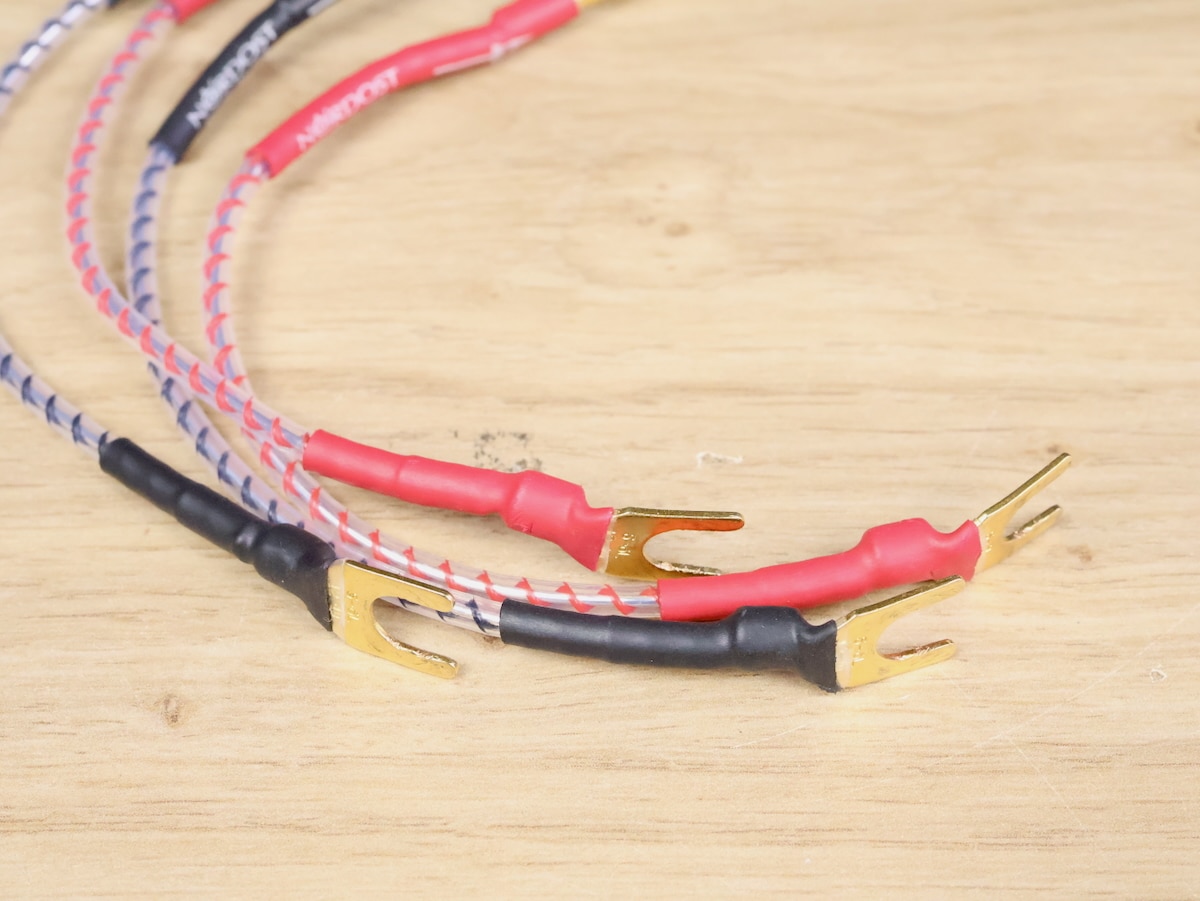 Nordost Norse Bi-Wire audio speaker cable jumpers (set of 4) 62
