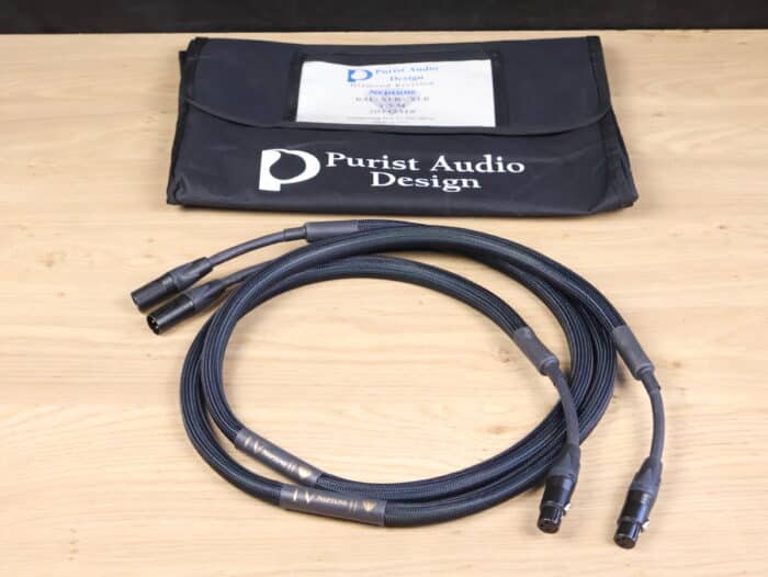 Purist Audio Design Neptune (Diamond Revision) highend audio interconnects XLR 1,5 metre 1