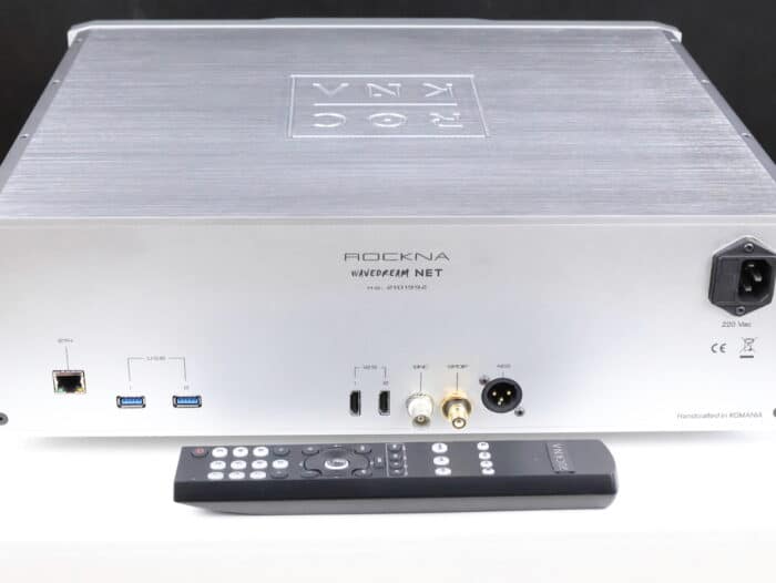 Rockna Audio Wavedream NET 2TB highend audio music server and CD-transport 15
