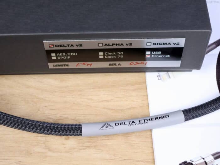 Shunyata Research Delta V2 Ethernet RJ:E network cable 1,5 metre 22