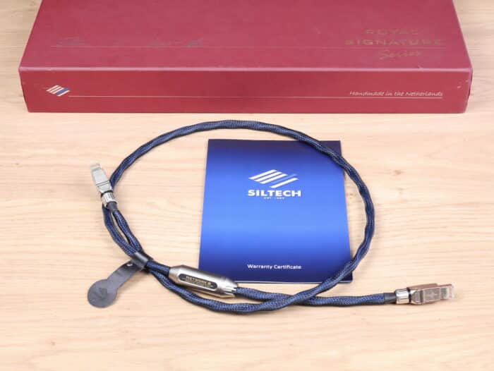 Siltech Royal Signature Network Crown S8 highend digital audio ethernet cable 1,25 metre 1
