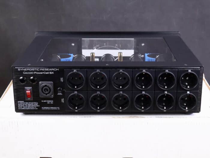 Synergistic Research Galileo PowerCell SX highend audio power conditioner with SRX cable 13