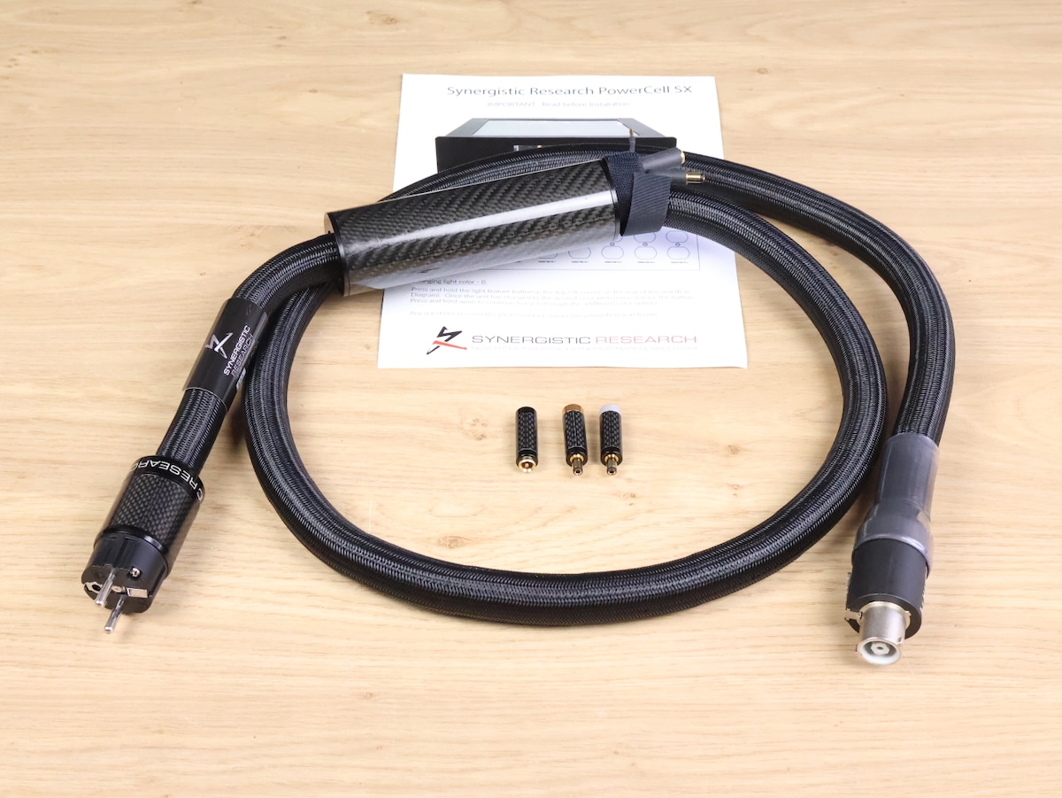 Synergistic Research Galileo PowerCell SX highend audio power conditioner with SRX cable 15