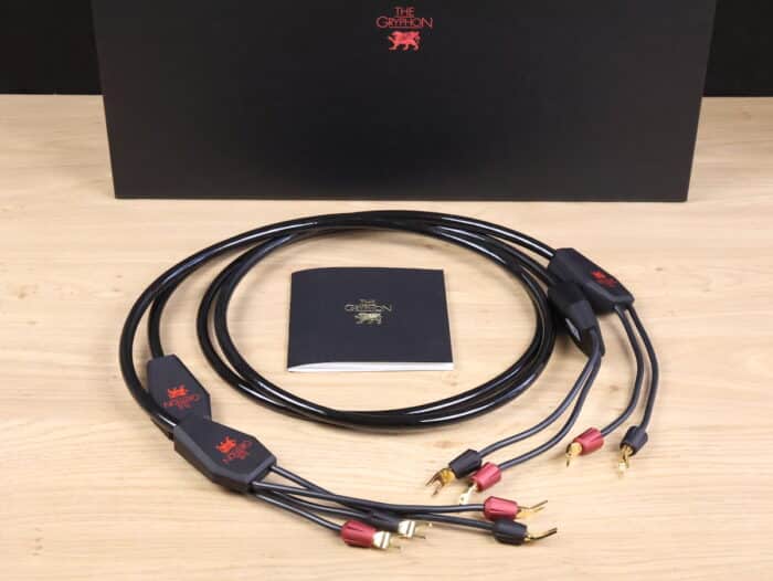 The Gryphon Vanta highend audio speaker cables 2,0 metre 1