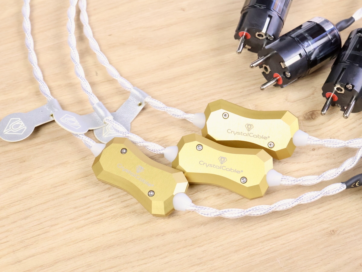 Crystal Cable Art Series Monet highend silver audio power cables 1,0 metre (3 available) 2