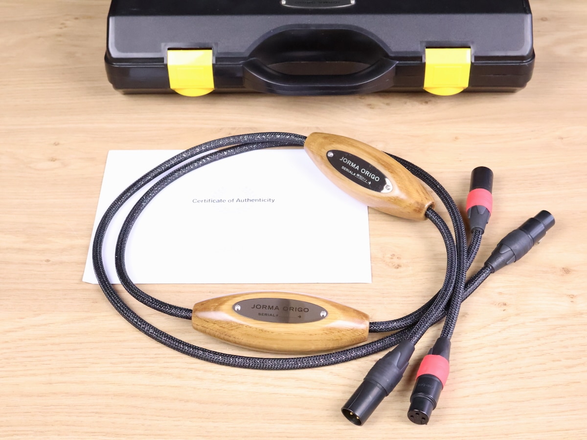 Jorma Design Origo highend audio interconnects XLR 1,0 metre 101