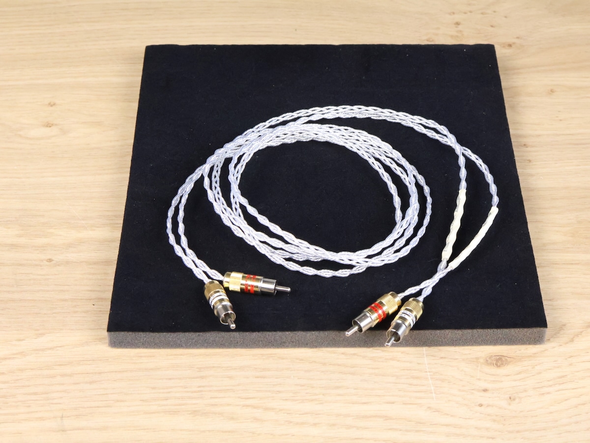 Kimber Kable KCAG silver audio interconnects RCA 1,2 metre 11