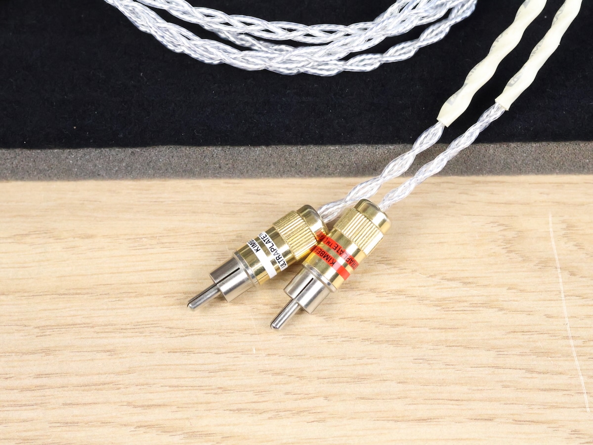 Kimber Kable KCAG silver audio interconnects RCA 1,2 metre 13