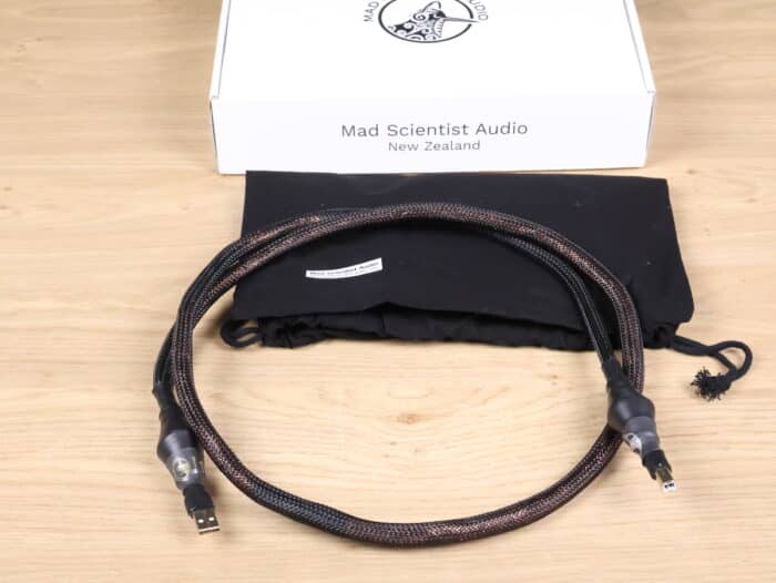 Mad Scientist Prime highend audio USB cable (type A to B) 2,0 metre 1