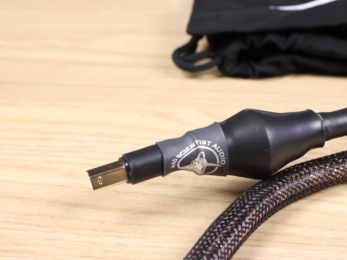 Mad Scientist Prime highend audio USB cable (type A to B) 2,0 metre 2