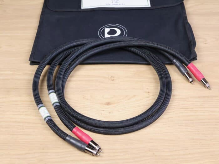 Purist Audio Design Proteus Provectus Praesto highend audio interconnects RCA 1,5 metre 1