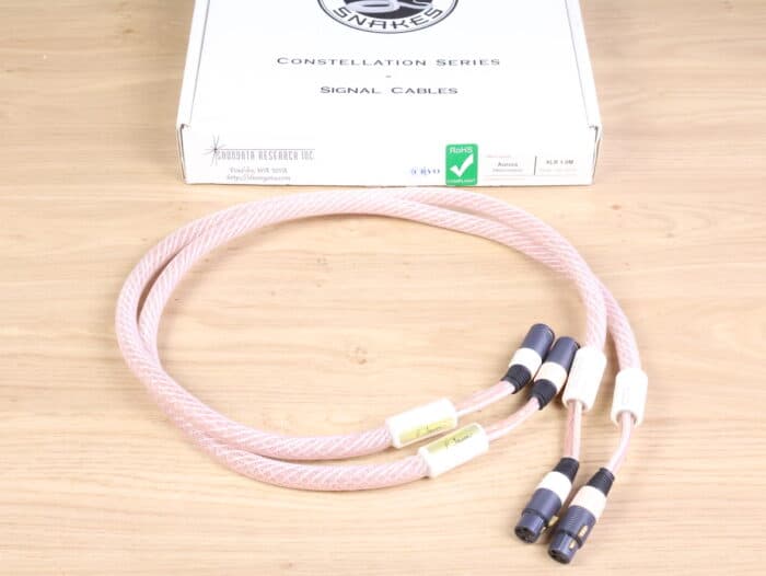 Shunyata Research Aurora highend audio interconnects XLR 1,0 metre 1