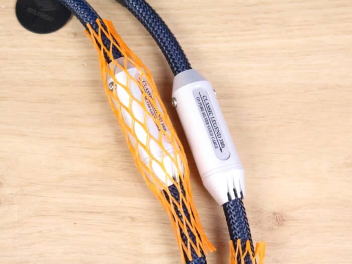 Siltech 380i Classic Legend G9 silver gold audio interconnects RCA 0,75 metre 2