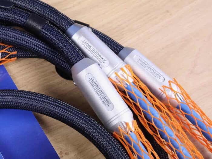 Siltech 680P Classic Legend G9 highend silver-gold audio power cables 1,5 metre (3 available) 2