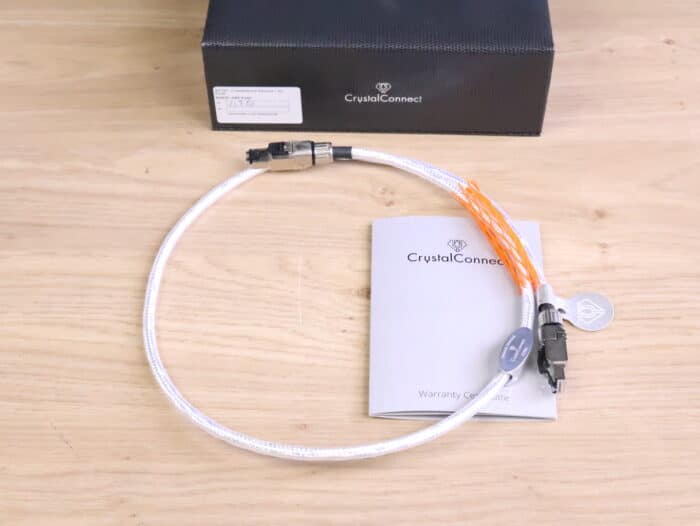 Crystal Cable Network Diamond highend audio RJ:E ethernet cable 1,0 metre 1