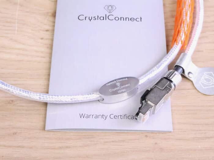 Crystal Cable Network Diamond highend audio RJ:E ethernet cable 1,0 metre 2