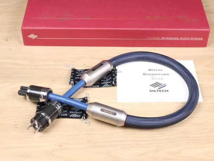 Siltech Ruby Double Crown G7 Royal Signature highend audio power cable 1,0 metre 31