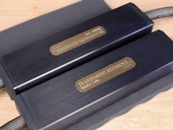 Transparent Audio Reference XL highend audio speaker cables 2,5 metre 52