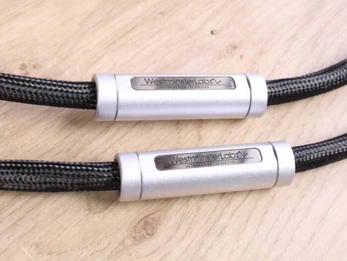 WestminsterLab Ultra Carbon high end audio interconnects XLR 1,5 metre 2