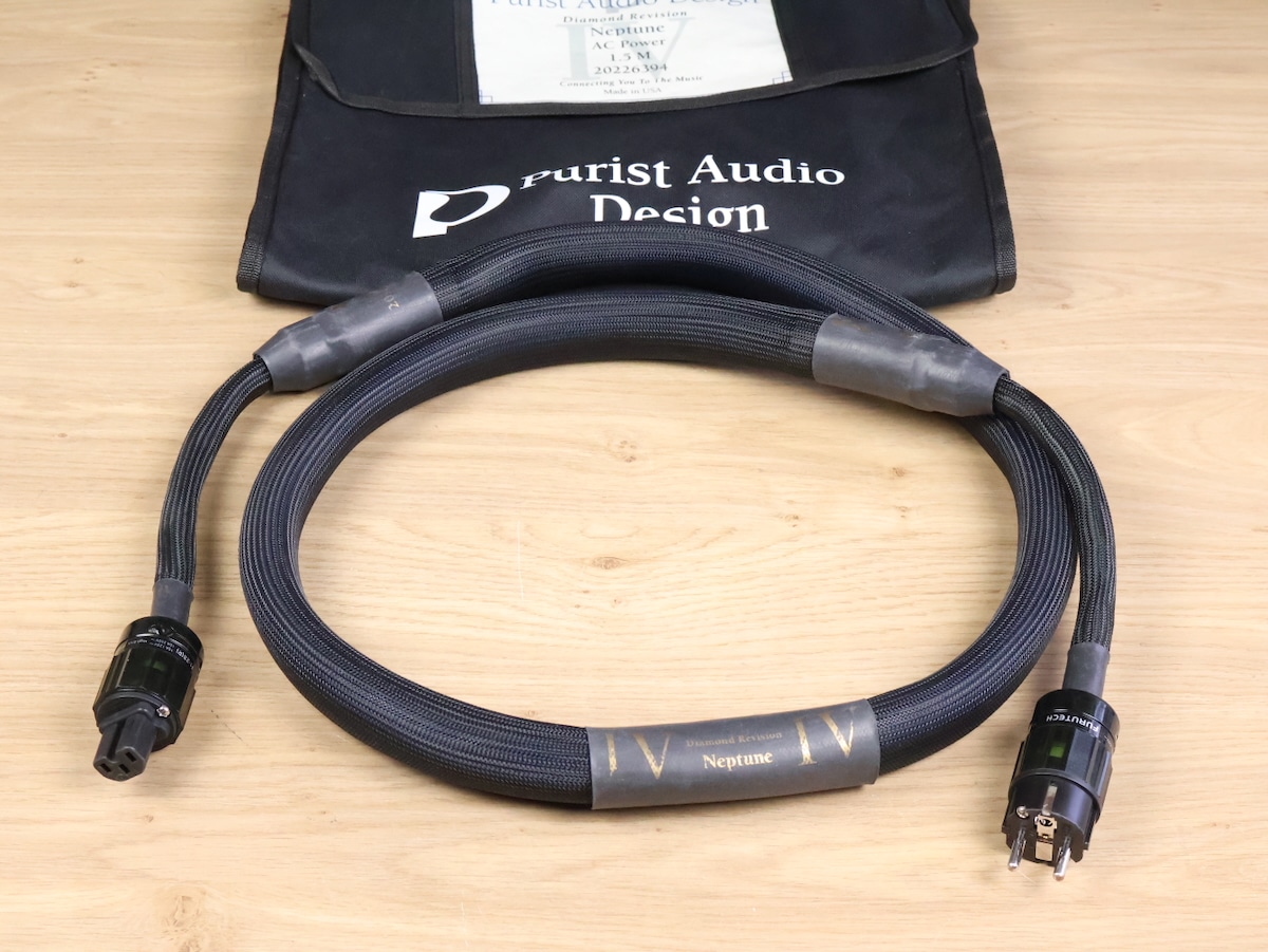 Purist Audio Design Neptune (Diamond) high end audio power cable 1