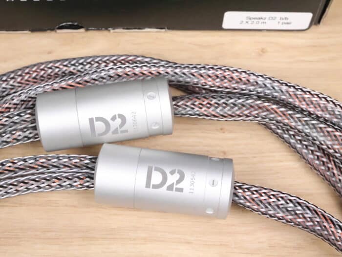Ansuz Acoustics Speakz D2 Diamond high end audio speaker cables 2,0 metre 2