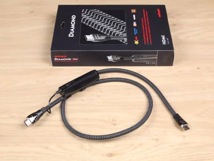 AudioQuest Diamond high end silver audio HDMI cable 1,0 metre 1