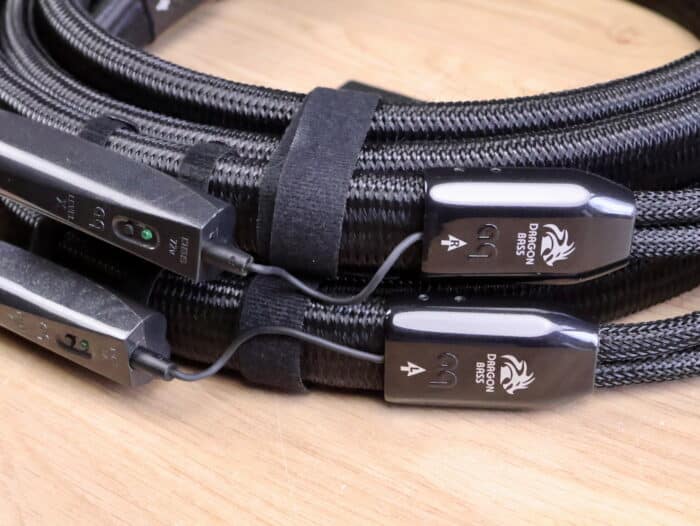 AudioQuest Dragon BASS high end audio speaker cables 2,5 metre 2