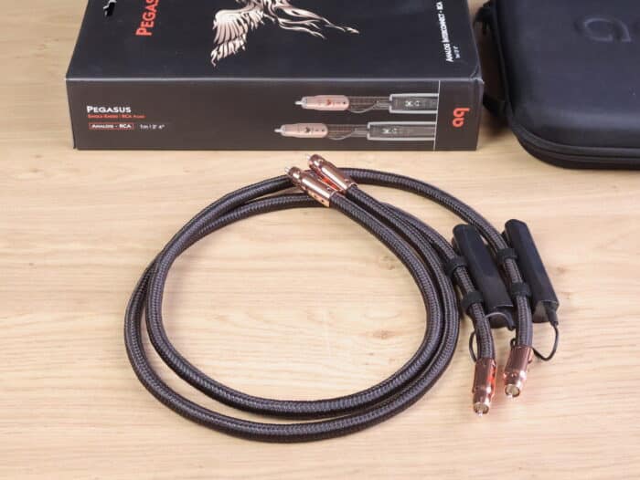 AudioQuest Pegasus high end audio interconnects RCA 1,0 metre 1
