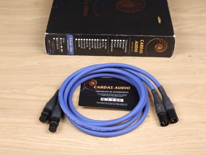 Cardas Clear Sky audio interconnects XLR 1,5 metre 11