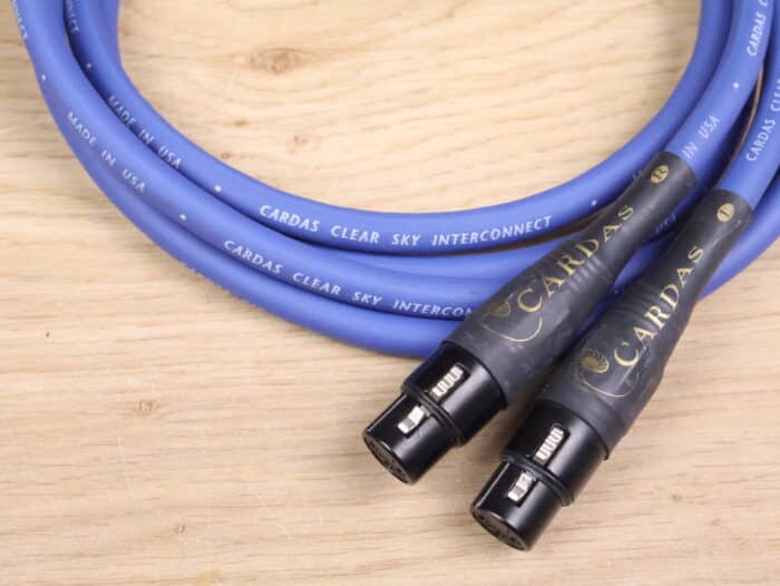 Cardas Clear Sky audio interconnects XLR 1,5 metre 12