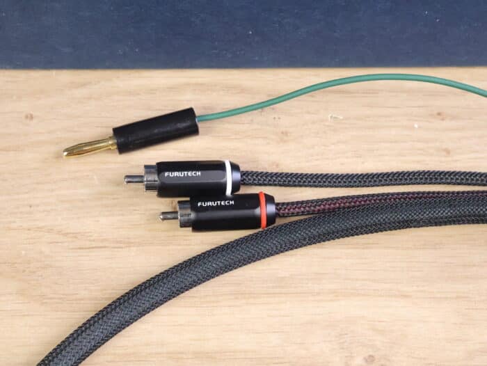 Furutech AG-12-L audio Phono Tonearm interconnect DIN-RCA 1,2 metre 2